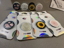 PopSockets Grip Stand for Cell Phones - Pack Of Four - Four Styles - NWT