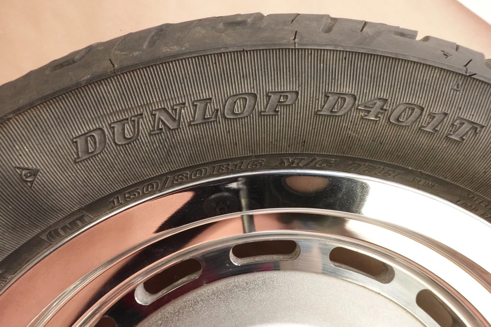 Llanta trasera Dunlop 1995-2006 Harley Sportster 1200 XL1200C 150/80 B16 Foto 3 de 4