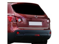 Nissan Qashqai Heckklappenleiste Edelstahl Kofferraumleiste 2007-2014 Chrom