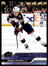 2023-24 Upper Deck Young Guns Mikael Pyyhtia Rookie Columbus Blue Jackets #477