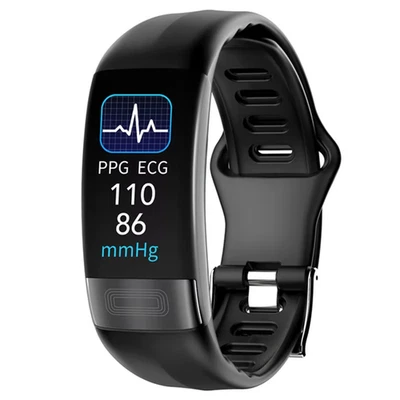 iSo Tech Smart Braccialetto Fitness Band senza Display, Smartwatch Fitness Tracker alla Moda Monitoraggio 24/7 Attività, Sonno Frequenza Cardiaca