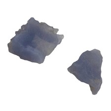 Blue Chalcedony 16g Druzy Nugget Beads 27x25x13 to 27x25x13mm Blue 2 Beads