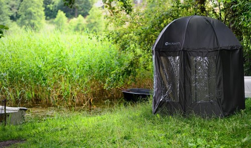 Hitbaits Angelschirm wasserdichtes Zelt 240 cm, Regenschirm Sturmfest - Bild 5 von 16