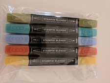 Stampin' Blends Markers Set of 5 various colors