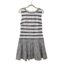 J. Crew Tweed Drop Waist Sleeveless Dress Size 6 Tall