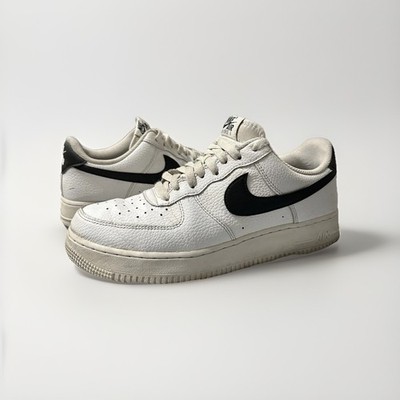 Nike Air Force 1 '07 Low White Black Shoes size 10 Men sneakers Nike Just Do It