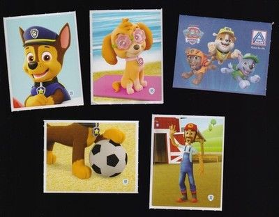18 neue Sammelbilder, Sticker der Serie ''PAW Patrol Nickelodeon'' von ALDI