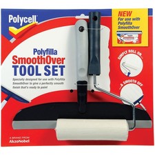 Polycell SmoothOver Tool Set Roller & Spreader