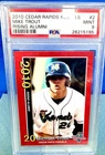 2010 MIKE TROUT Cedar Rapids Kernels Red Boarder #1 - MT