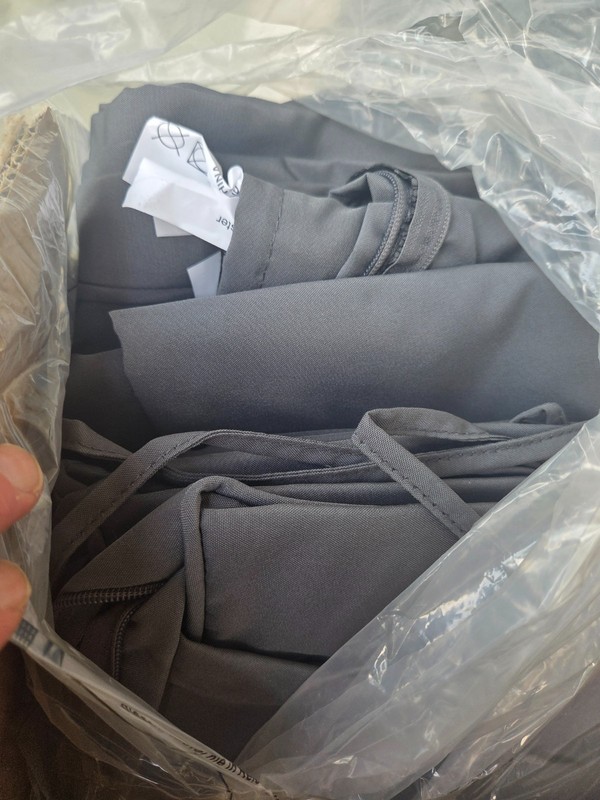 14X GRAY Patio Furniture Chair Cushion Covers Set Replacement Sofa Slipcover