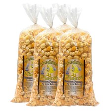 Cheddar Cheese Popcorn  Pack of 4  7 oz  Non-GMO  Gold Dust Kettle Corn
