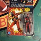 GI Joe 25th Anniversary Cobra Red Ninja 3.75" Action Figure 2007 Hasbro