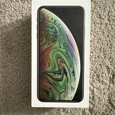 Apple iPhone Xs Box Only With Instructions And Stickers For Space Gray 256 GB