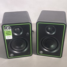 Mackie Studio Quality Sound CR3-X Speakers Pair Multimedia Monitor  used
