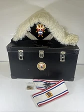 Knights Of Columbus Bicorn Dress Hat Size 7 With Box