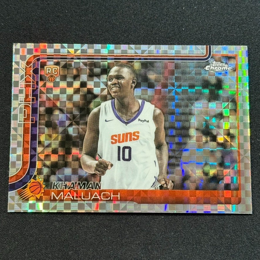 2025-26 Topps Chrome - Khaman Maluach #260 X-Fractor (RC)