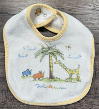 Baby Carter's John Lennon Yellow Giraffe Rhino Baby Bib