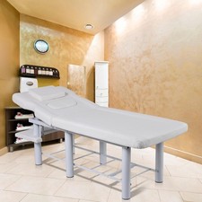 Stationary Massage Table PU Leather for Physical Therapy  Spa