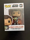 Funko Pop! #461 Mandalorian Holding Grogu, Din Djarin Unmasked w Child