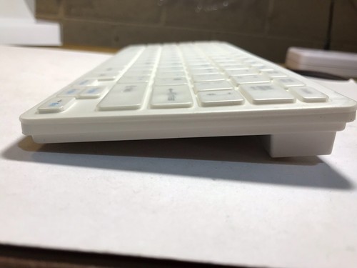 ENGLISH UK LAYOUT WHITE Wireless Small Keyboard and Mouse for SAMSUNG SMART TV'S - Picture 8 of 8