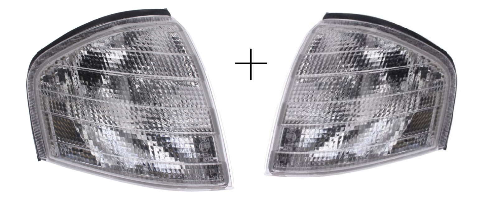 Clignotant avant blanc Mercedes Classe C W202 S202 optique de direction 1993-2001