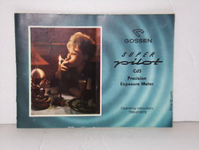 Gossen Super Pilot Precision CdS Exposure Meter Instruction Manual
