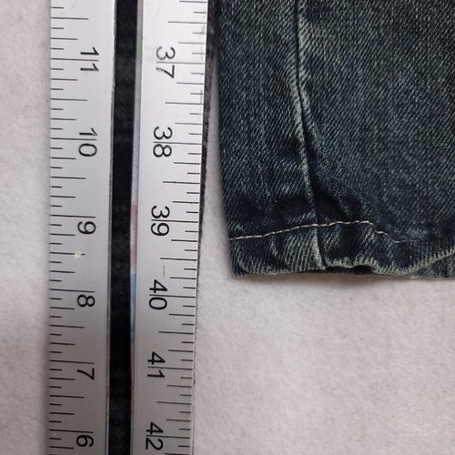 Wrangler Casual Button Zip Medium Wash Denim Jeans Youth Girls Size 16 Blue - Picture 4 of 10