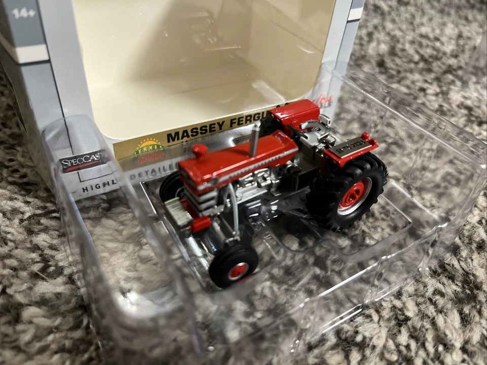 2023 Summer Farm Toy Show 1/64 Massey Ferguson 1100 Wide Front Tractor NEW!! - Image 3 of 4
