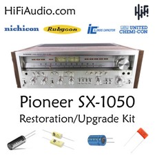 Pioneer SX-1050 reconstruir restauración recapitulación kit de servicio reparación filtro condensador
