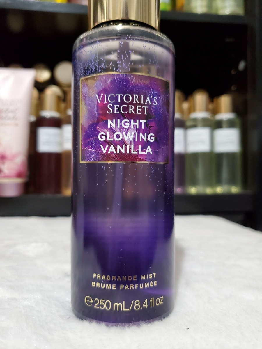 VICTORIA'S SECRET NIGHT GLOWING VANILLA FRAGRANCE BODY MIST