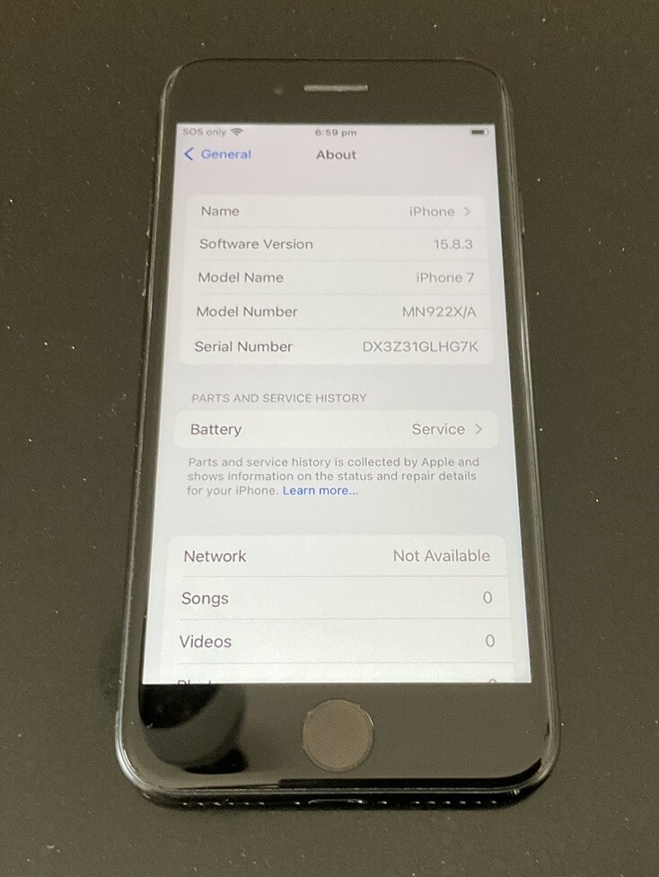 Apple iPhone 7 128gb Black / Model MN922X/A📱 | eBay Australia