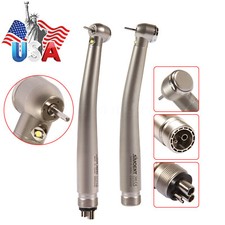 SANDENT Dental LED E-generator High Speed Handpiece Air Turbine Standard 2/4Hole