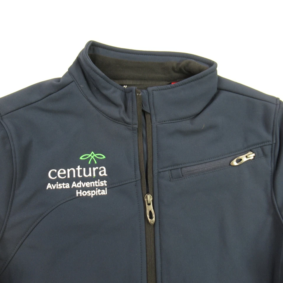 Chaqueta Spyder para mujer manga media larga cremallera completa bolsillos ligeros azul Foto 2 de 4