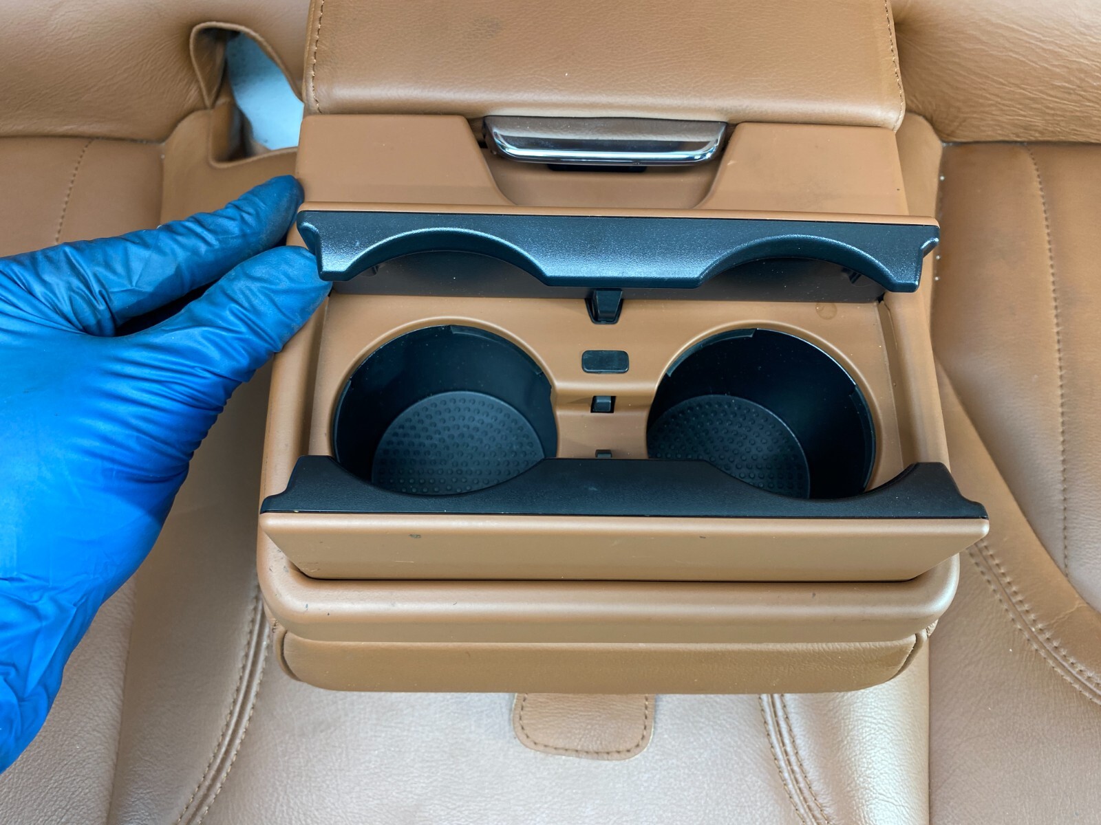 14-21 Maserati Quattroporte Complete Upper & Lower Seat Brown Leather Set OEM✅