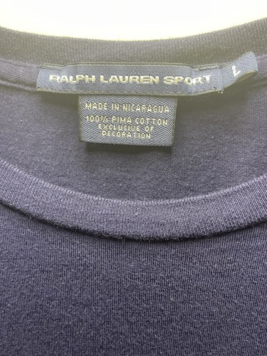 Ralph Lauren Polo Sport Single Stitch Crew Neck T-Shirt Large - Picture 3 of 5