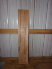 HARD MAPLE LUMBER WOOD KILN DRIED BOARD 38"X 7"X 3/4" 2400V FLAT RIFT SAWED