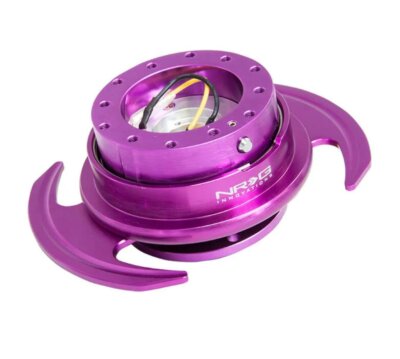 NRG Innovations NRG-SRK-650PP GEN 3.0 Race Steering Wheel Quick Release Hub...