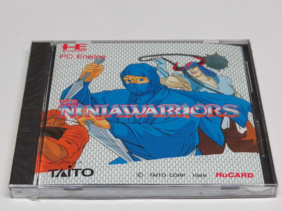 Jeu Ninja Warriors PC Engine (TurboGrafx) - Taito 1989, Complet, Testé