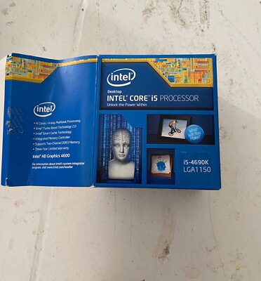 Intel Core i5-4690K 3.5GHz Quad-Core Boxed Processor (BX80646I54690K)