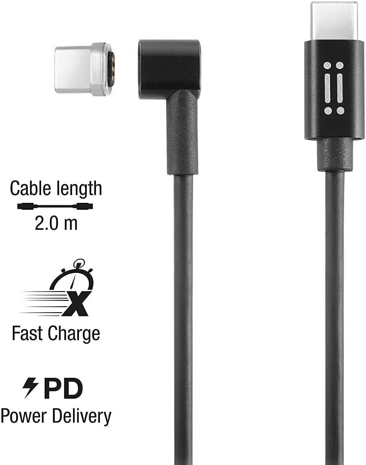 aiino italian ideas MagPower Cavo USB-C a USB-C (Certificato Apple MFI), 2M Cavo