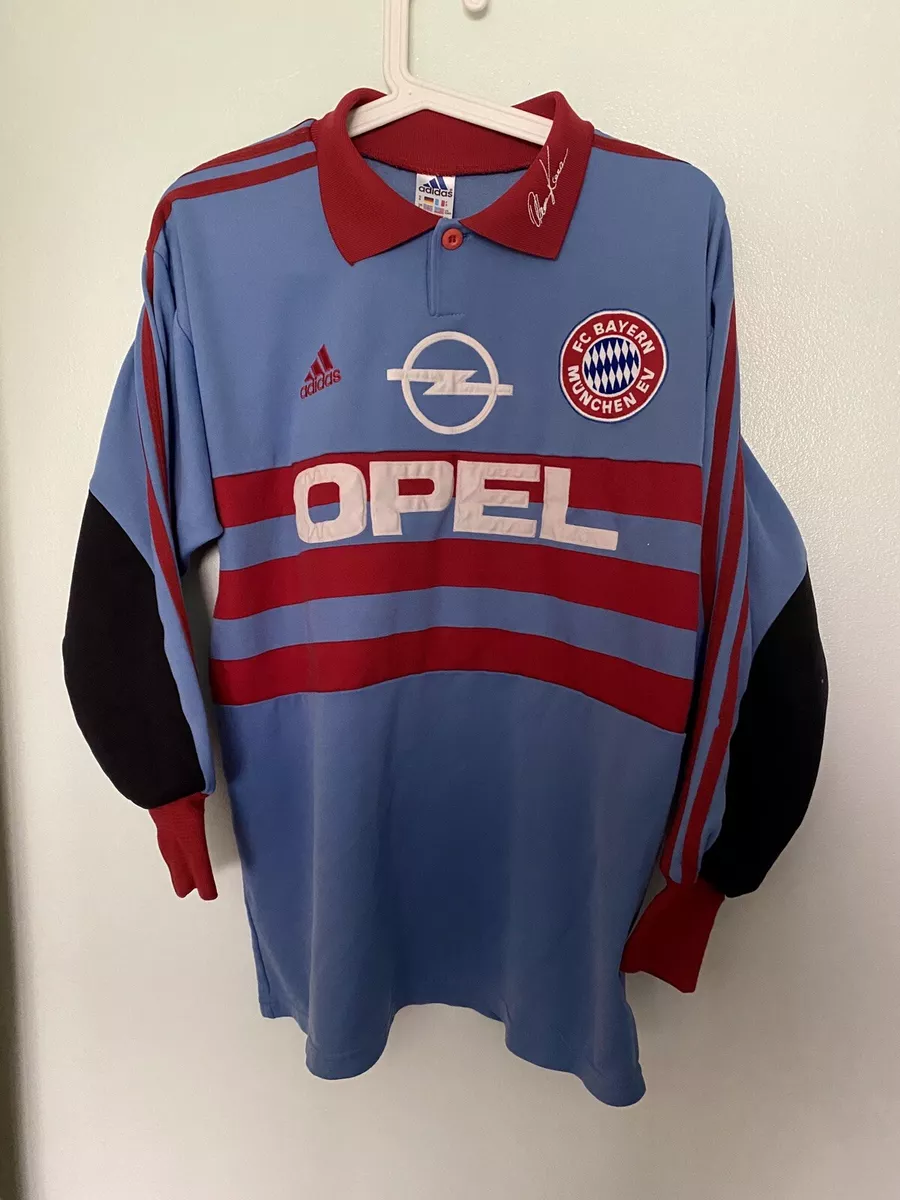 Oliver Kahn Bayern Munich 1998-1999 Home Goal Keeper Jersey Trikot