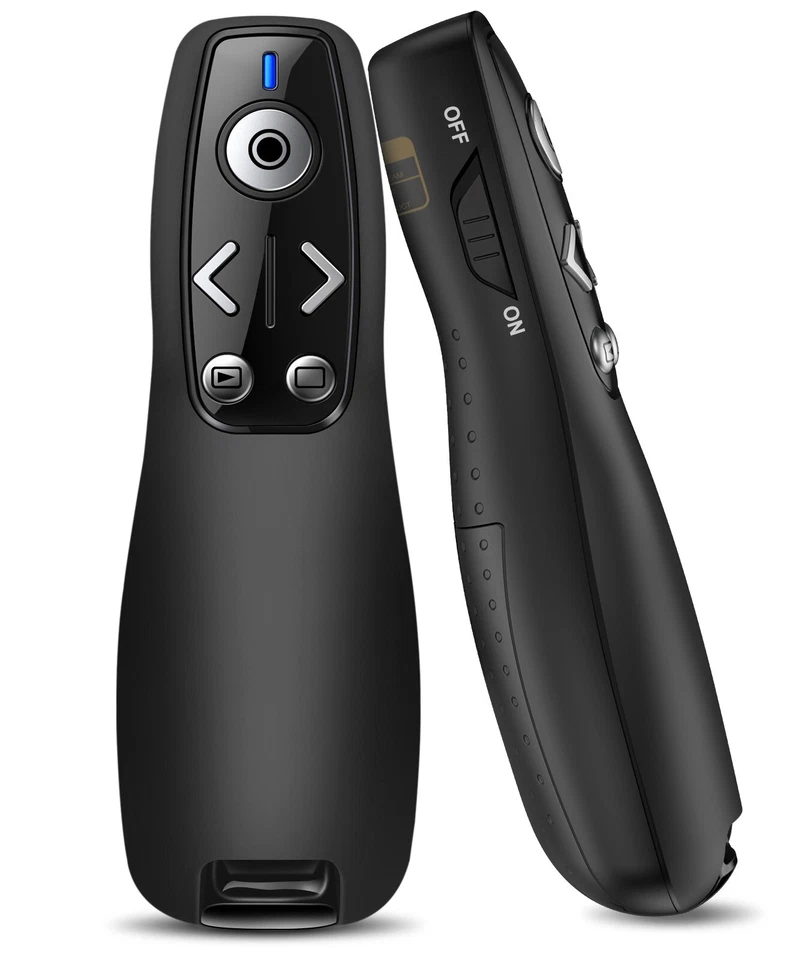 USB C Presenter,Kabellose 2.4 GHz Powerpoint Fernbedienung für Windows/Mac/Linux - Bild 2 von 4