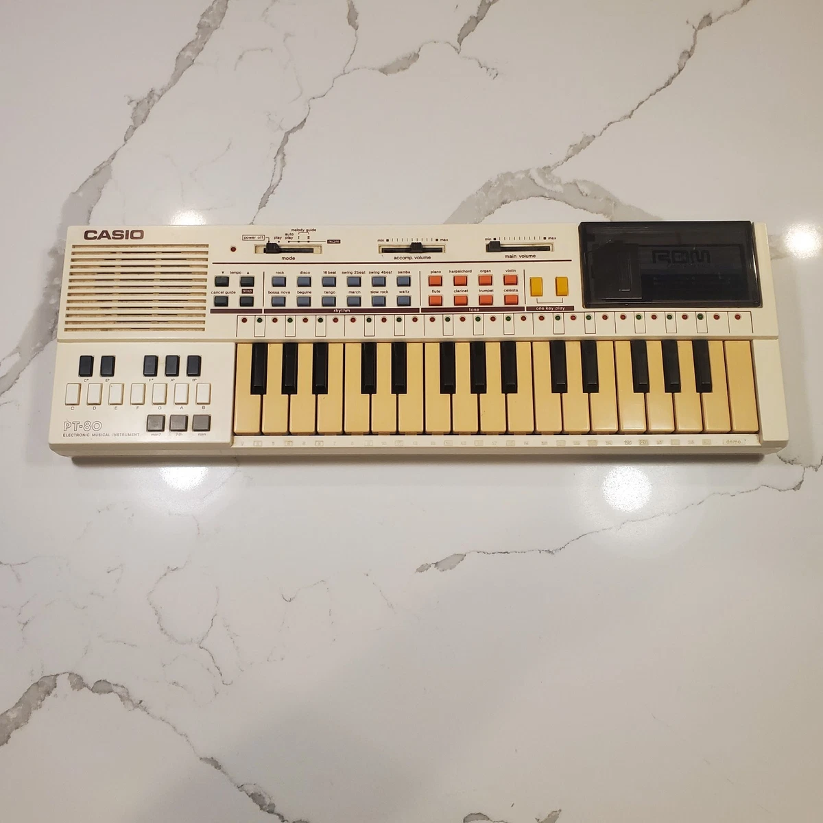 Casio mini keyboard 80s outlet