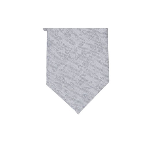 Bar III Men's Slim Eden Floral Tie NWT OS Gray - Picture 2 of 4