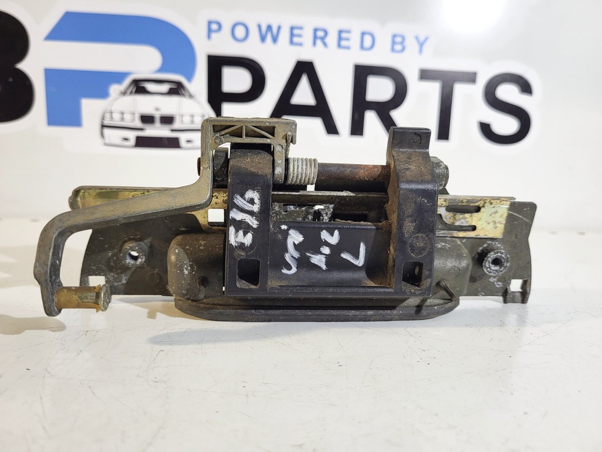 BMW E36 Sedan Rear Door Handle Outer Left 51221960825 (51211960801 