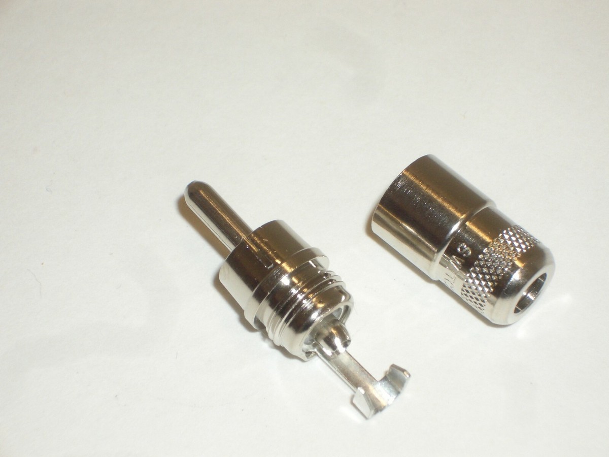 SWITCHCRAFT 3502 SHIELDED RCA PHONO INLINE PLUG AUDIO CONNECTOR