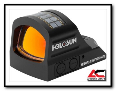 Holosun Open Reflex Optical Red Dot Sight HS507C X2 - Armory Craft