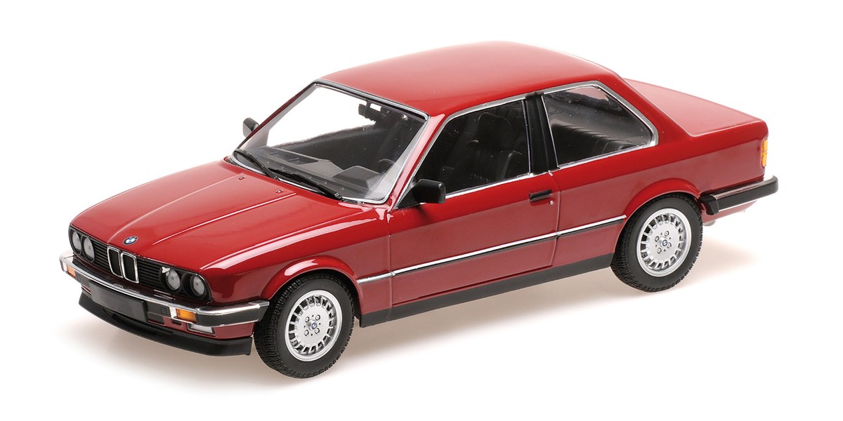 100%品質 E30 323I BMW 1:18 Minichamps CARMINE Model Diecast 1982 RED 乗用車
