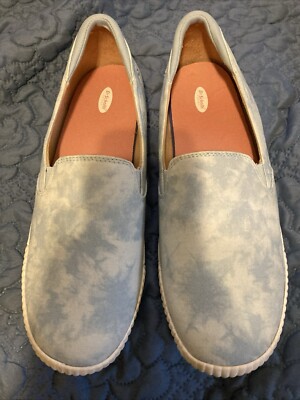 Dr. Scholl's Blue Tie Dye Jot It Down Slip-On Shoes Skimmer Sneakers 9.5M
