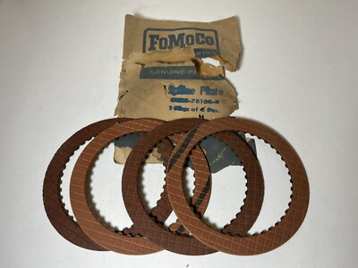 4pcs NOS Genuine OEM Ford C4AZ-7B164-D Spline Plate 65-81 C4 82-86 C5 Auto Trans